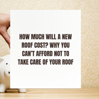 How Much Will a New Roof Cost